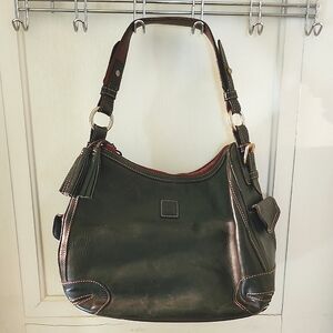 Dooney Bourke Forest Green Leather HOBO